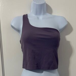 lululemon athletica One-Shoulder Purple Sports Bra
